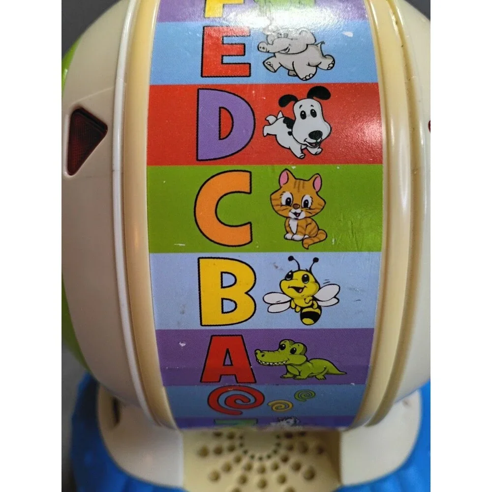 LEAPFROG Baby Spin and Learn Zoo (Tested & Working) Vintage Educational Toy